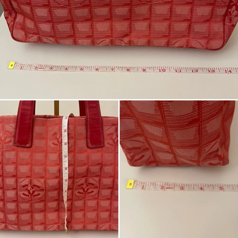 Authentic Chanel New Travel Line Tote PM Vintage from Japan